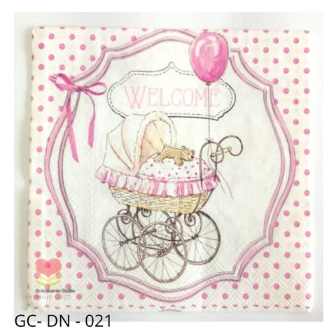 Decoupage Napkins - DN 021 - Growing Craft - Best craft Supplies