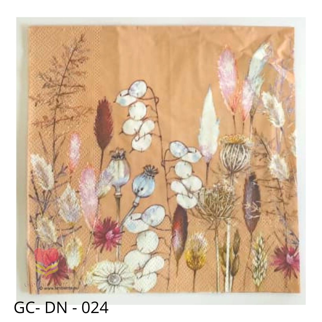 Decouapage Napkins - DN 024 - Growing Craft - Best craft Supplies