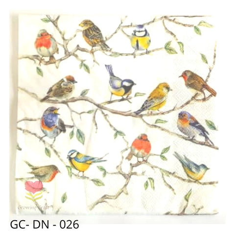 Decoupage Napkins - DN 026 - Growing Craft - Best craft Supplies