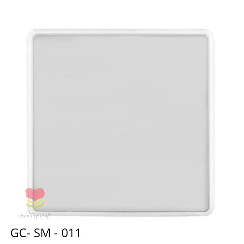 Square Coaster Silicon Mould -GC SILICON 071 - Growing Craft - Best craft Supplies