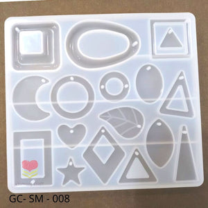 Jewellery Silicon Mould - GC SILICON 075 - Growing Craft - Best craft Supplies