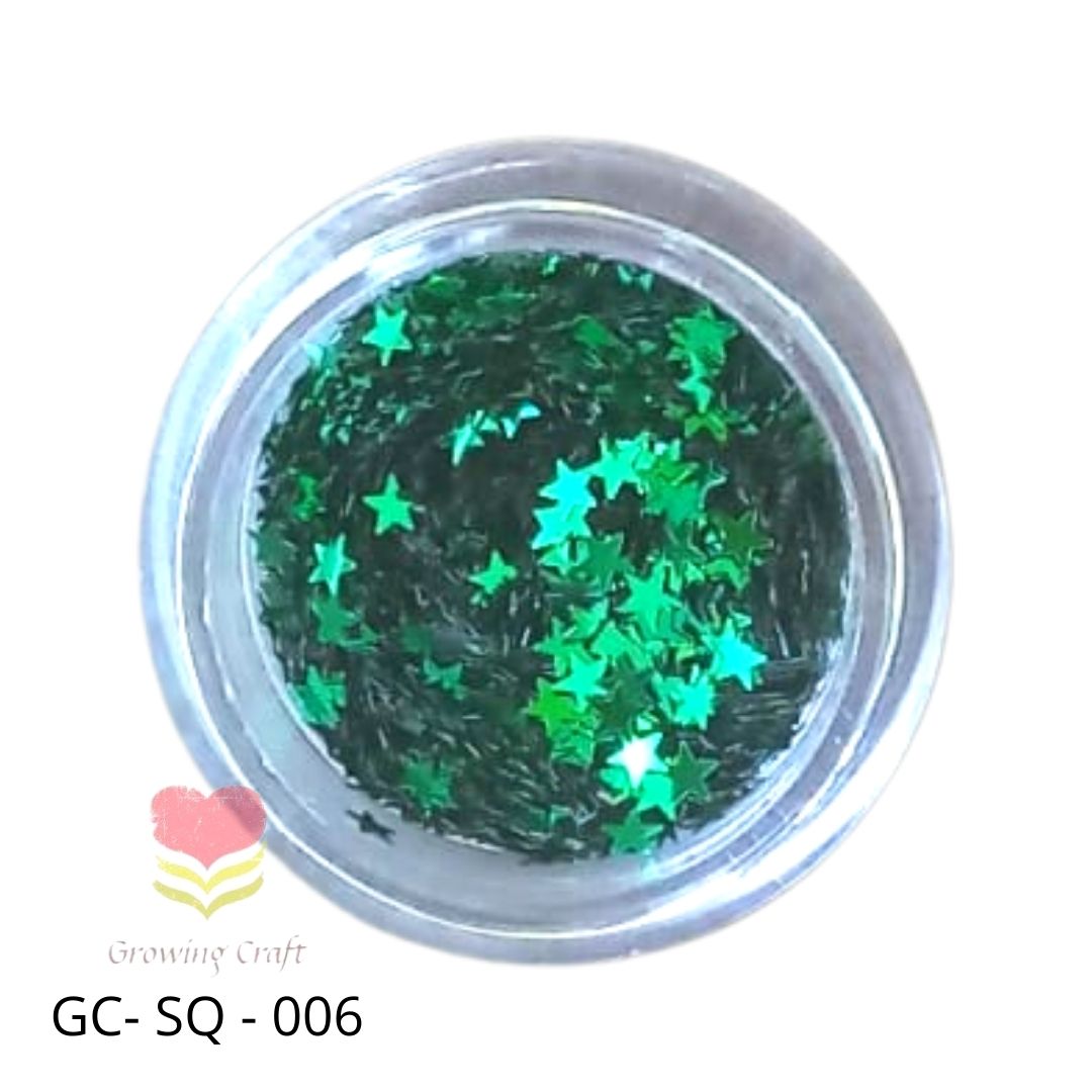 Sequence Fillers -GCSQ 445 - Green Star - Growing Craft - Best craft Supplies