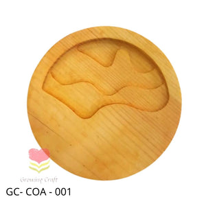 Pine Wood Coaster For Resin Art (001) - Growing Craft - Best craft Supplies