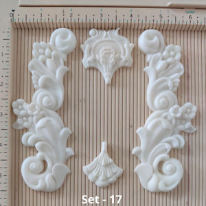 Resin Embellishment -Set 17 - Growing Craft - Best craft Supplies