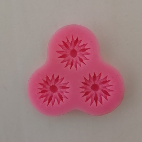 Silicon Mould  - 3 Flowers- GC SILICON 078 - Growing Craft - Best craft Supplies