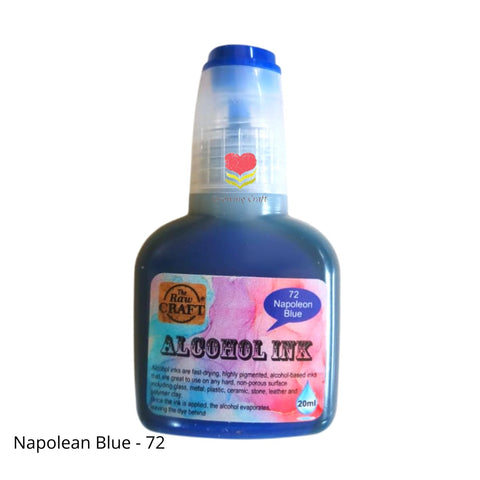 Alcohol Ink -Napolearn Blue - Growing Craft - Best craft Supplies