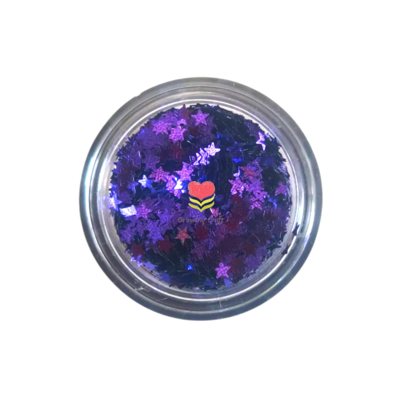 Sequence Fillers - GCSQ 439 - Purple Star - Growing Craft - Best craft Supplies