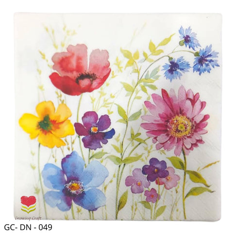 Decoupage Napkins  - DN 049 - Growing Craft - Best craft Supplies