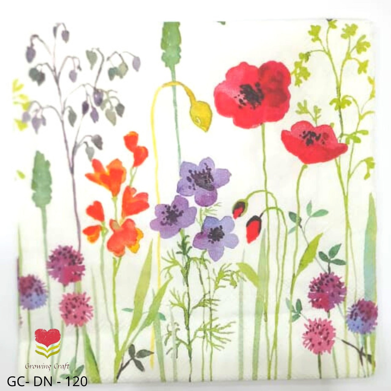 Decoupage Napkins  - DN 120 - Growing Craft - Best craft Supplies