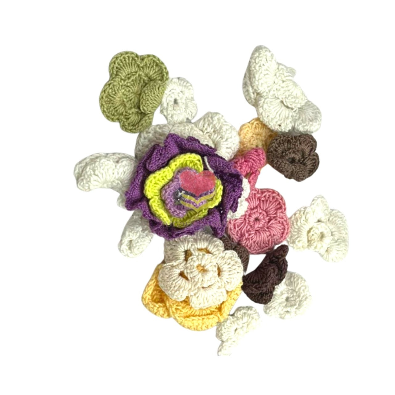 Crochet flowers Mix Pack - Growing Craft - Best craft Supplies