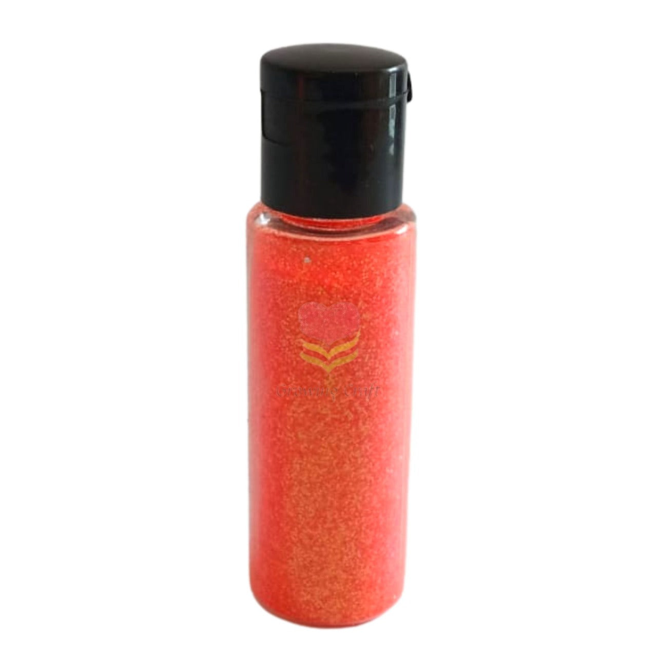 Glitter - Neon Orange Pink - GC GL 013 - Growing Craft - Best craft Supplies