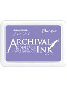 Archival Ink Pad - Violet - Growing Craft - Best craft Supplies