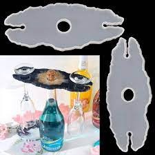 Wine Holder Mould- GC SILICON 056 - Growing Craft - Best craft Supplies