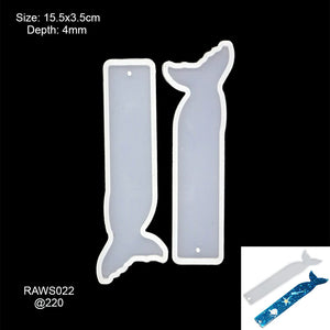 Fishtail Bookmark Silicon mould (GC SILICON 001 ) - Growing Craft - Best craft Supplies