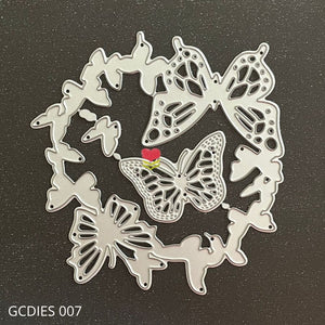 Metal Dies Butterfly - GCDIES 007 - Growing Craft - Best craft Supplies