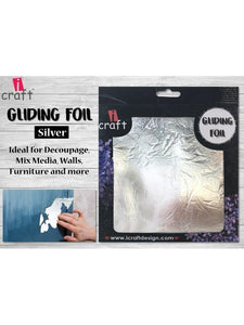 Gliding foil - Silver - GCMEDIUM 713 - Growing Craft - Best craft Supplies