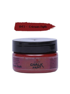 Chalk Paint - 43 (Crimson Depth) - Growing Craft - Best craft Supplies