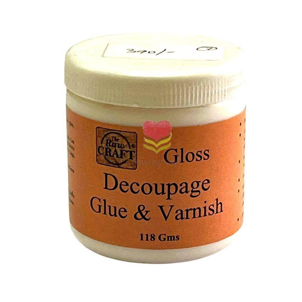 Decoupage Glue & Varnish (Gloss) GCMEDIUM 706 - Growing Craft - Best craft Supplies