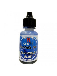 Alcohol Ink - Old World Blue - Growing Craft - Best craft Supplies
