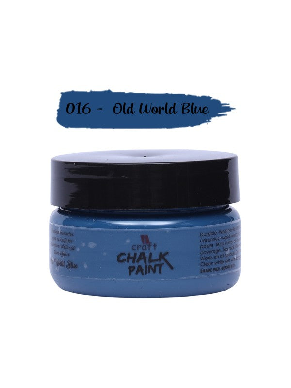 Chalk Paint  (Old World Blue) 016 - Growing Craft - Best craft Supplies